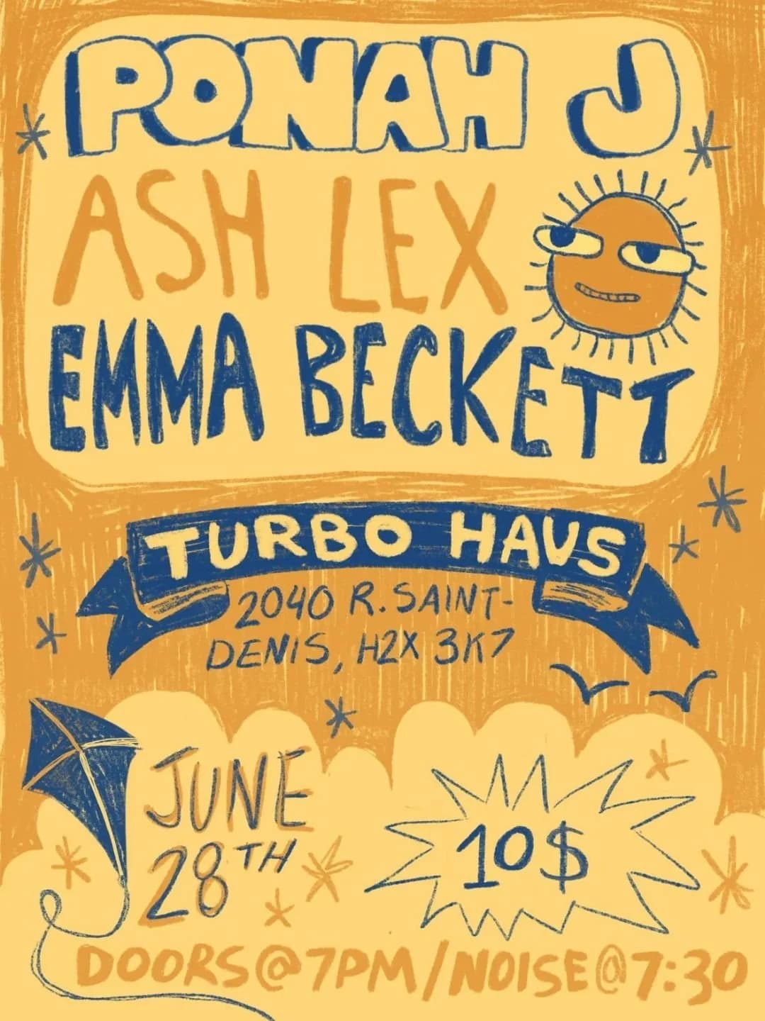 Ash Lex + Ponah J + Emma Beckett