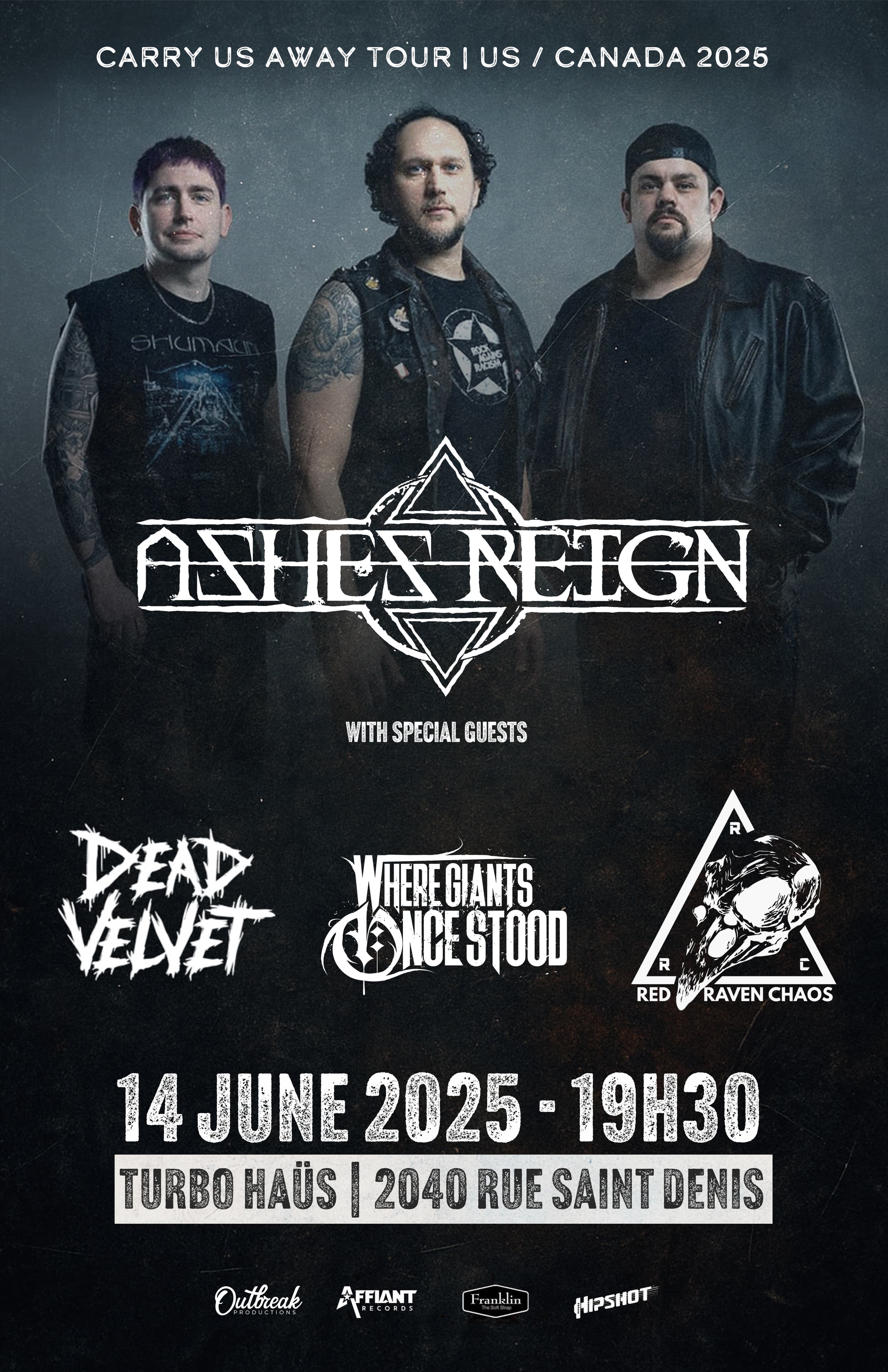 AshAshes Reign + Where Giants Once Stood + Dead Velvet + Red Raven Chaos