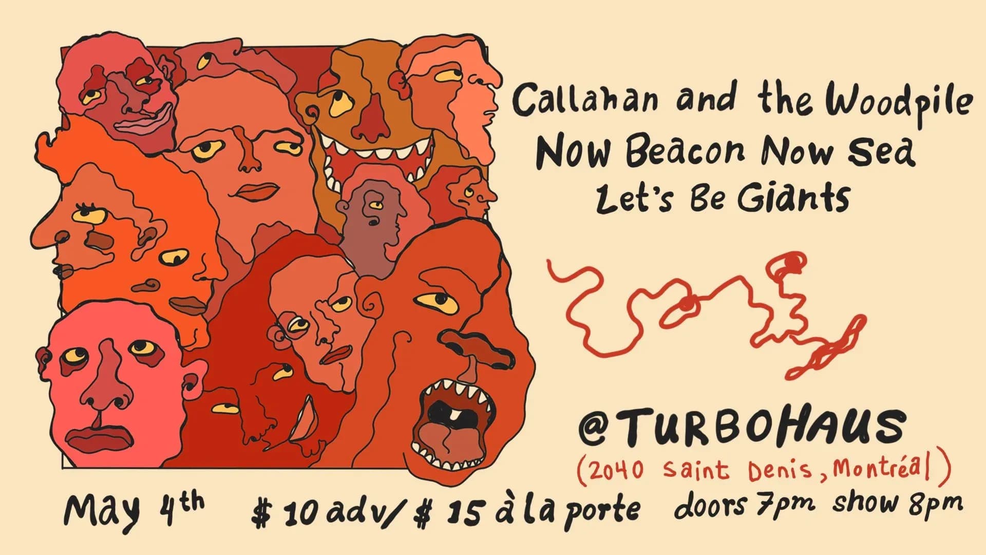 Callahan and the Woodpile + Let's Be Giants + Now Beacon Now Sea