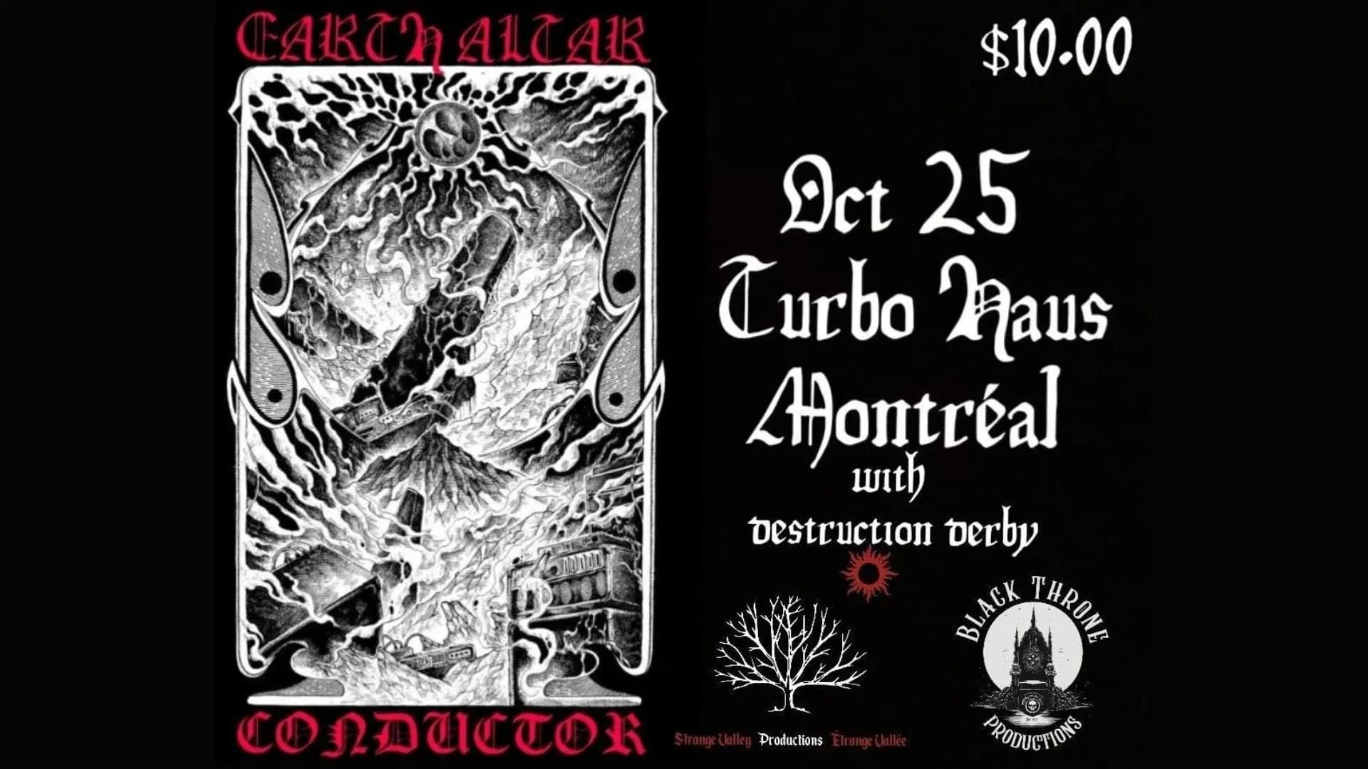 Destruction Derby + Earth Altar + Conductor