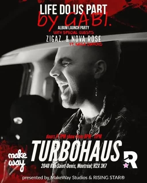 Gabi. "Life do us Part" Album Launch 