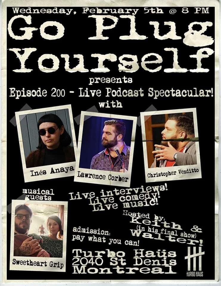 Go Plug Yourself 200: Live Podcast