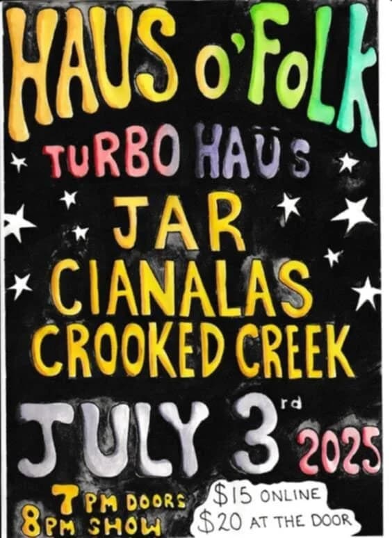 JAR + Cianalas + Crooked Creek