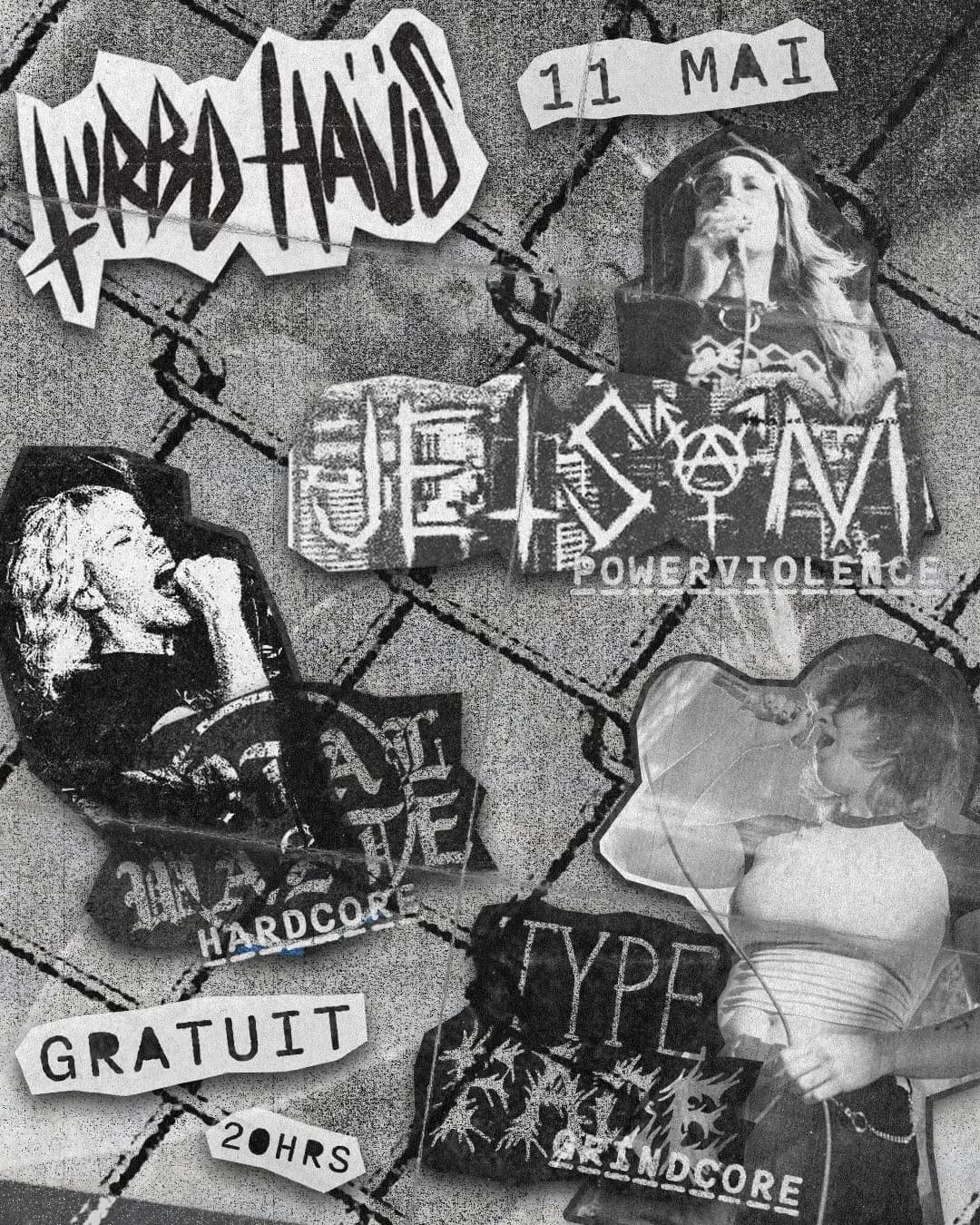 Jetsam + Total Waste + Typeface