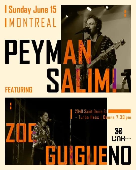 PEYMAN SALIMI + ZOE GUIGUENO