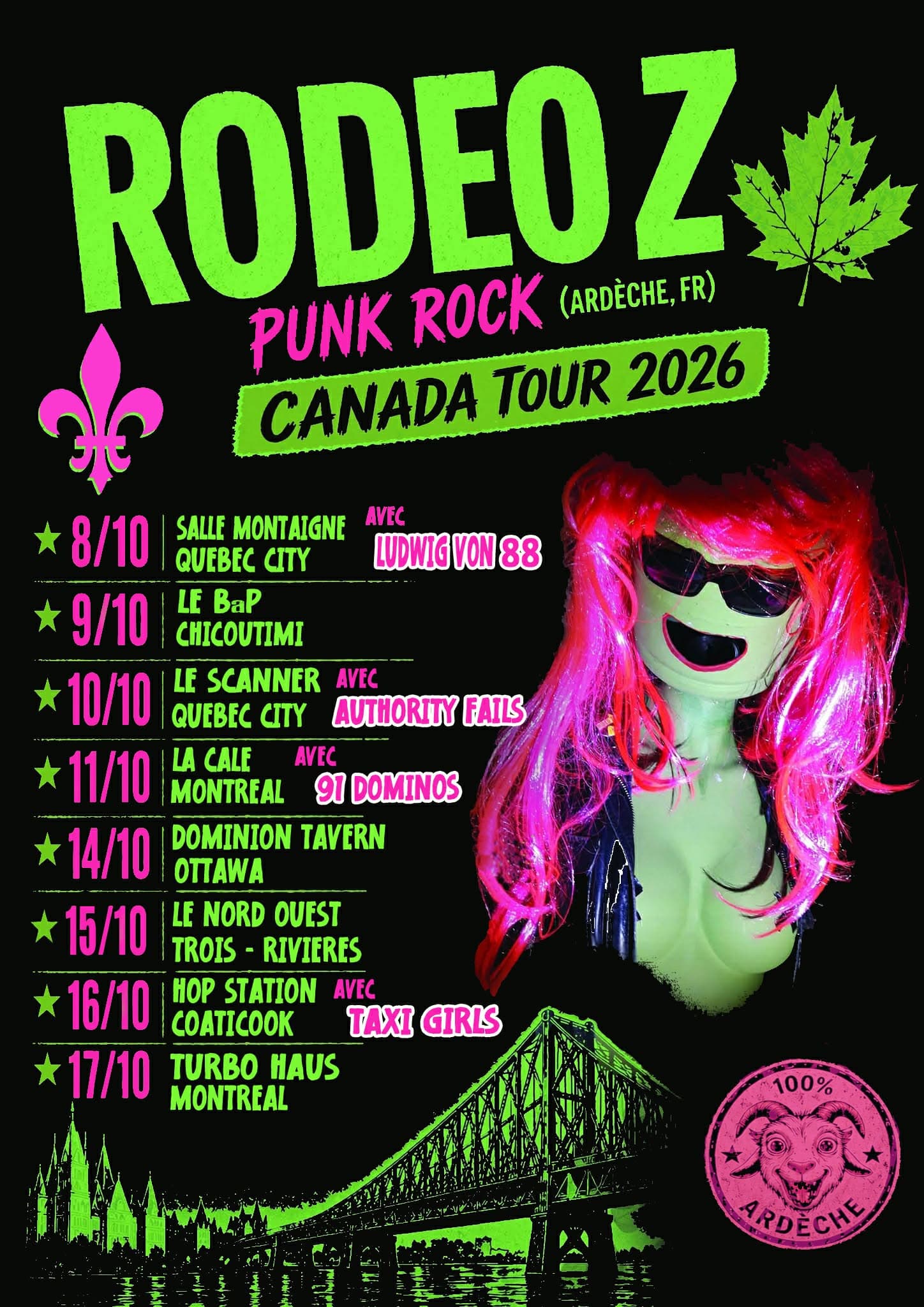 RODEO Z Tour Canada 2026