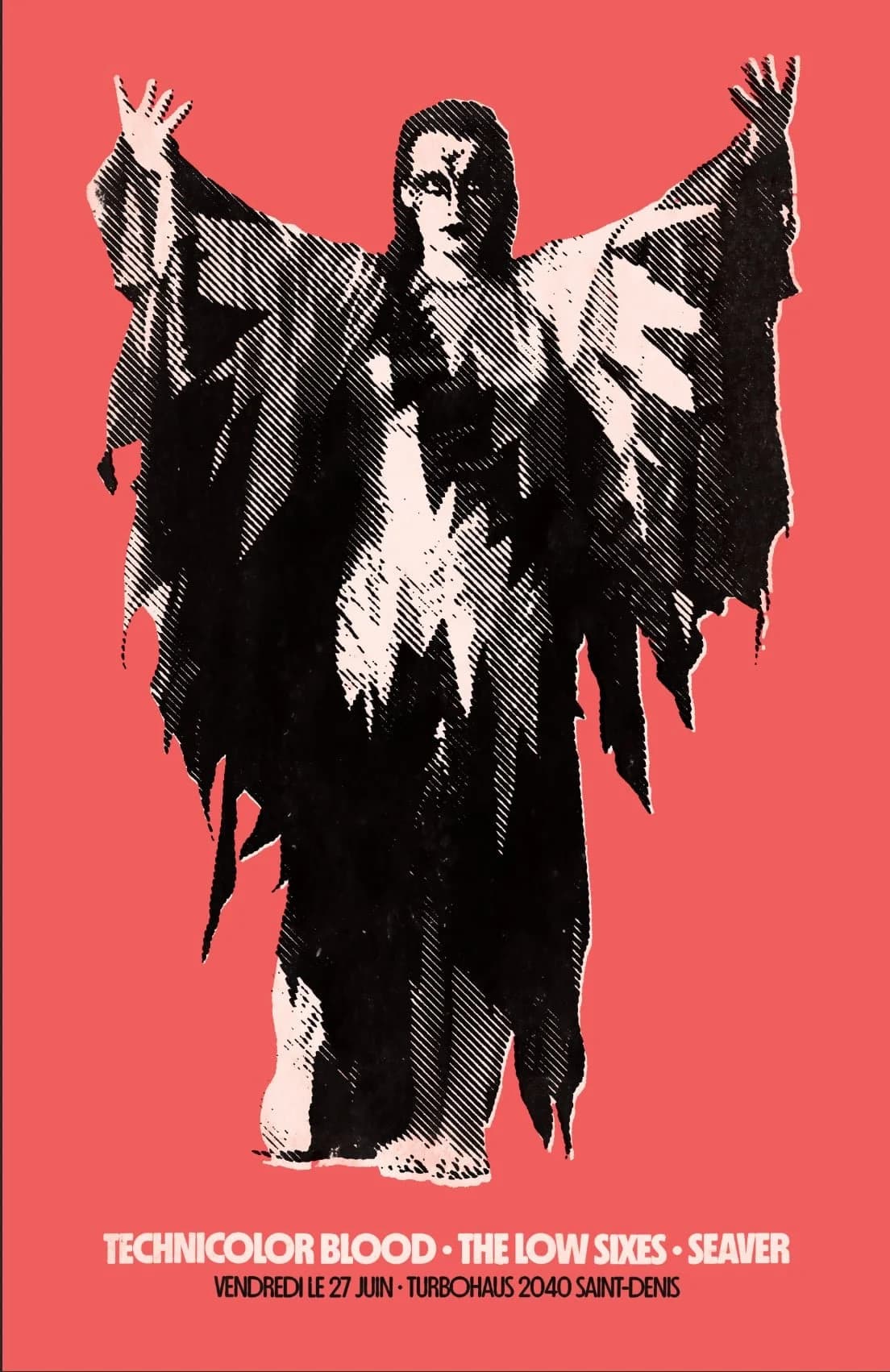 TECHNICOLOR BLOOD // THE LOW SIXES // SEAVER