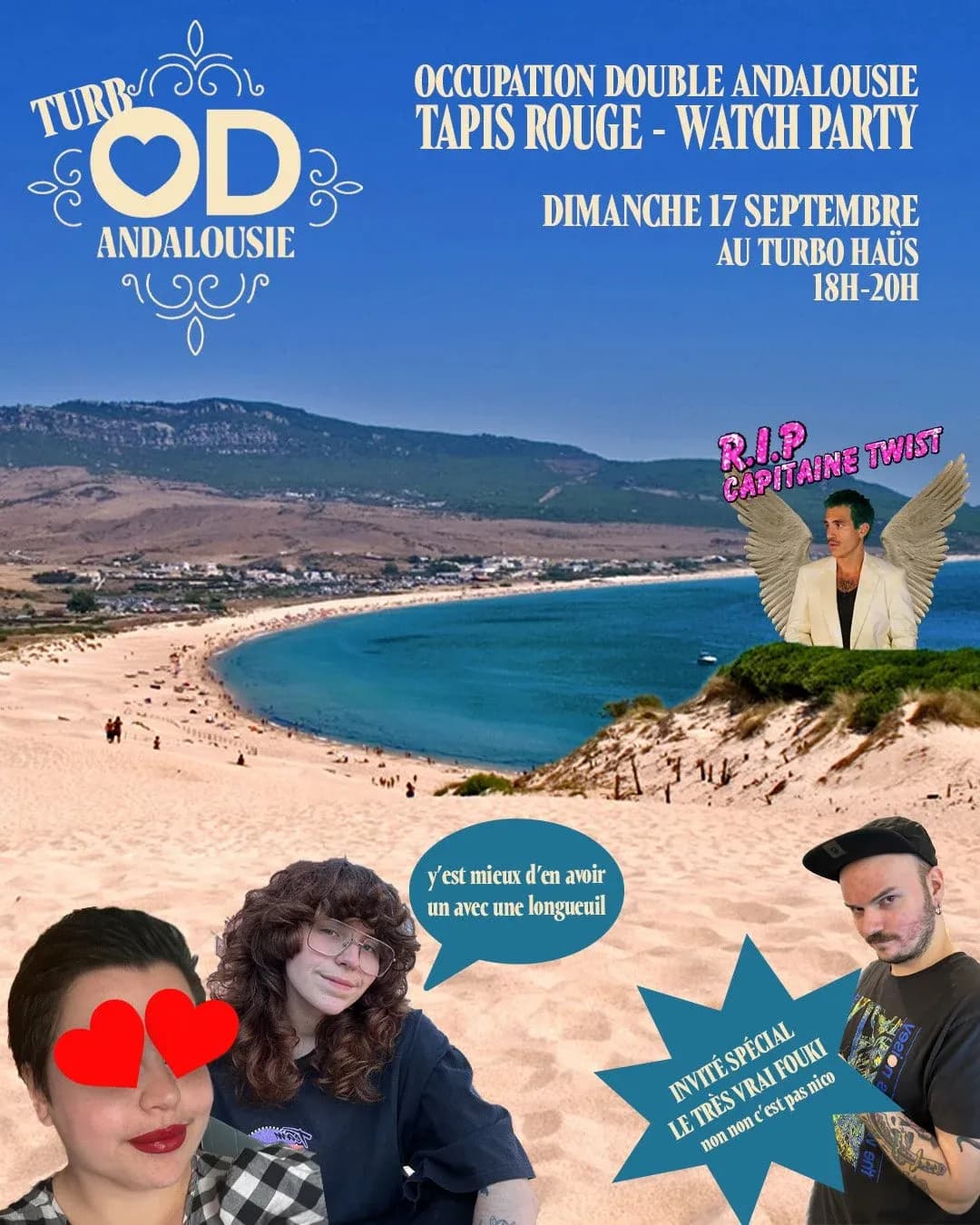 Turb"OD" - Visionnement d' "Occupation Double Andalousie - Tapis Rouge"
