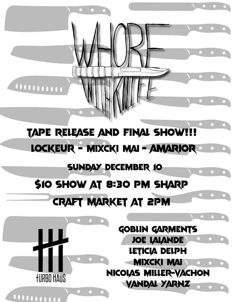 Whore with Knife + Lockeur + Mixcki Mai + Amarior