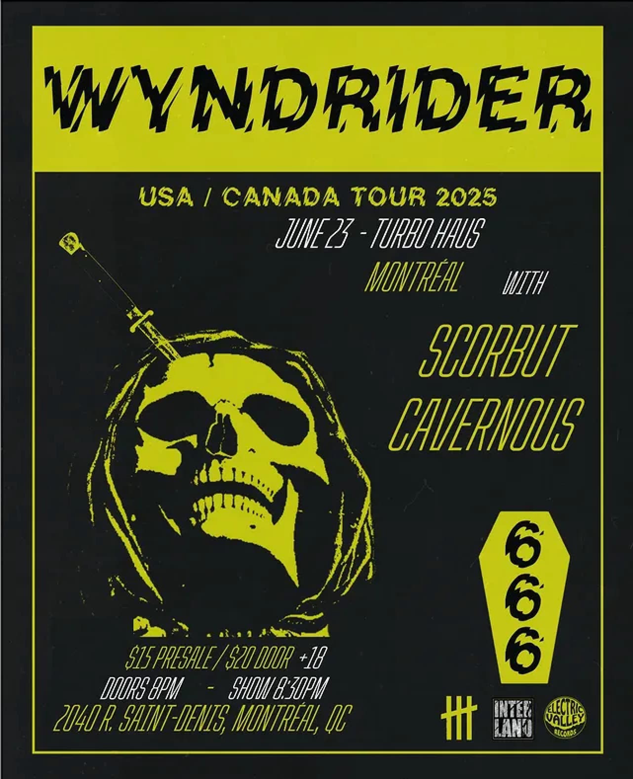 WYNDRIDER + SCORBUT + CAVERNOUS