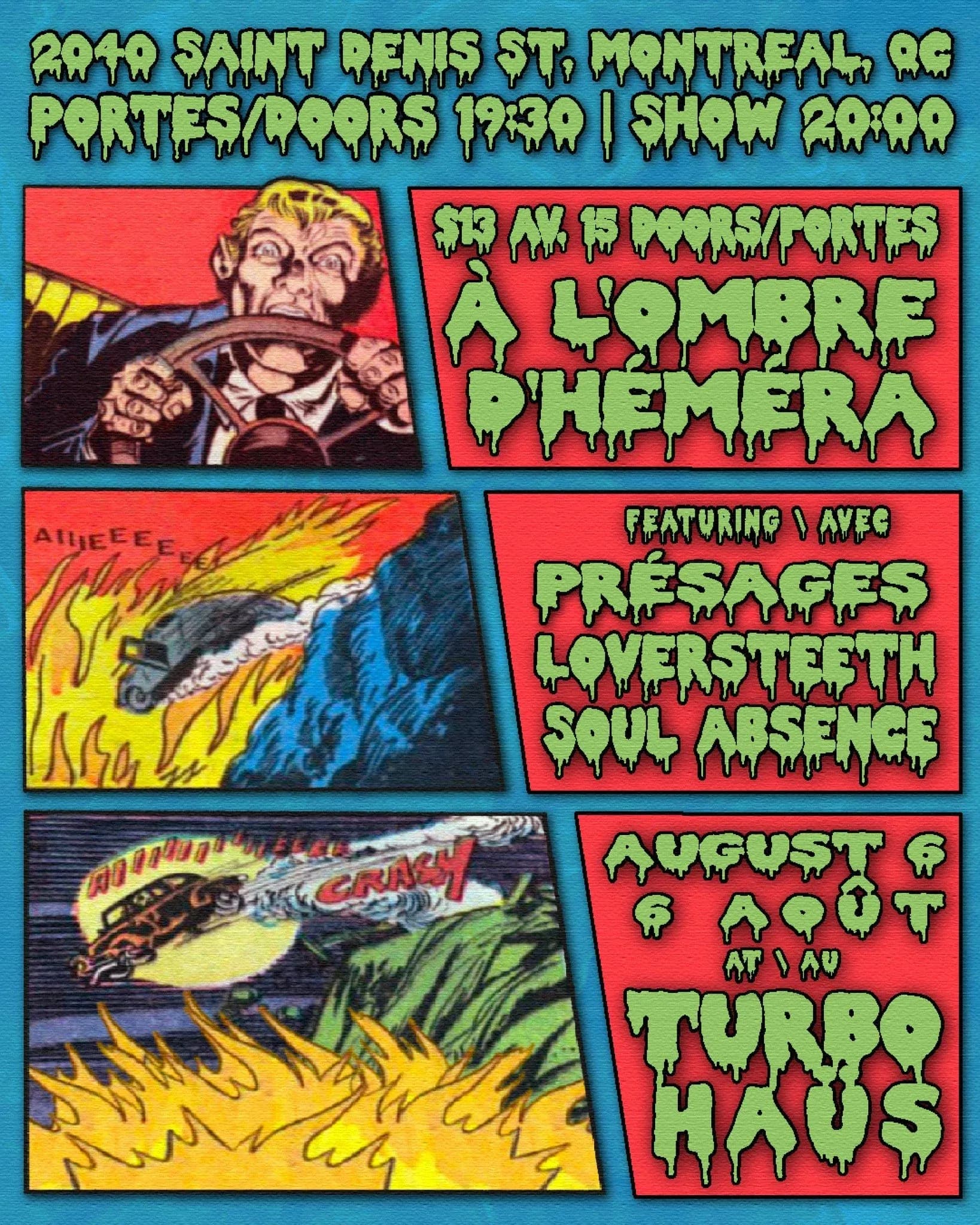 À l'Ombre d’Héméra + SoulAbsence + Loversteeth + Présages