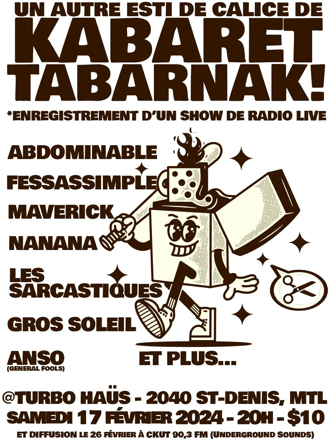 Abdominable + Fessasimple + Maverick + NANANA +