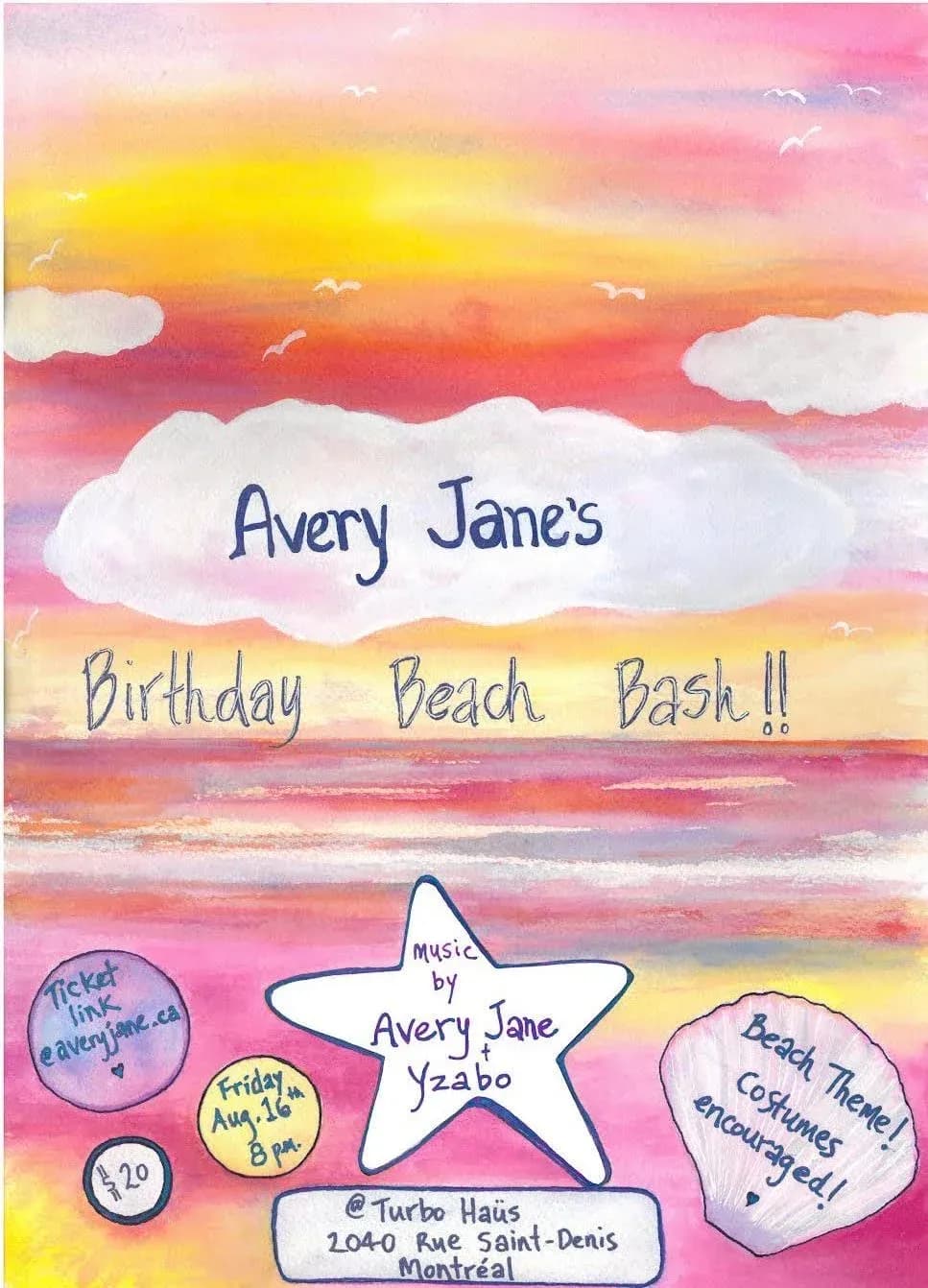 Avery Jane's Birthday Bash Extravaganza