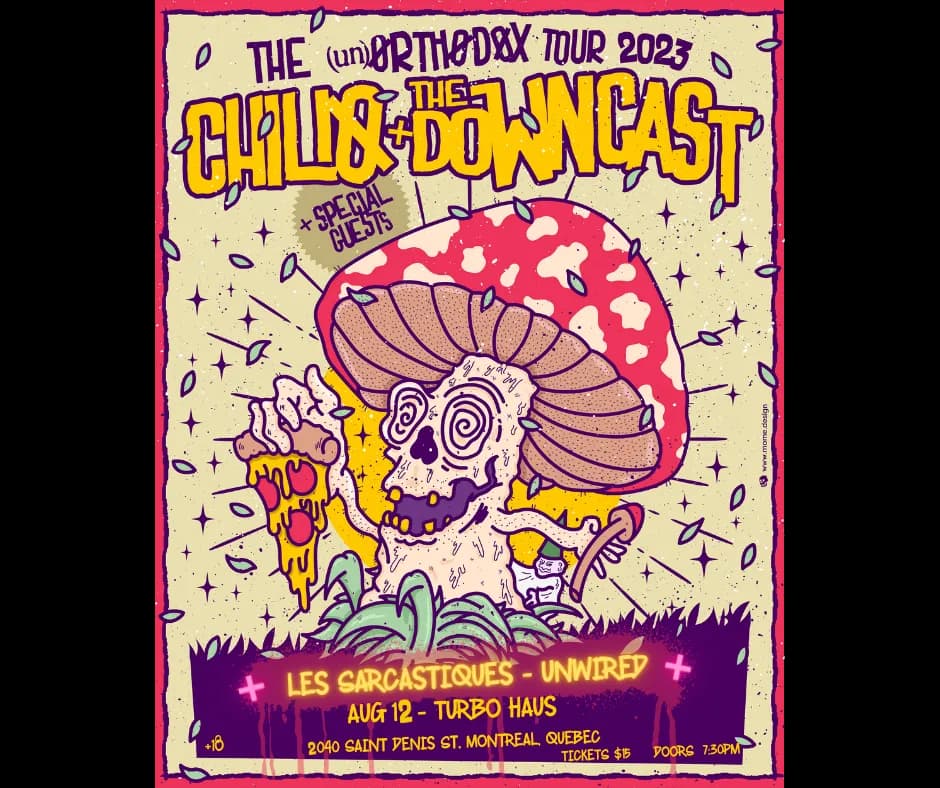 CHILIØ + The Downcast + Les Sarcastiques + Unwired