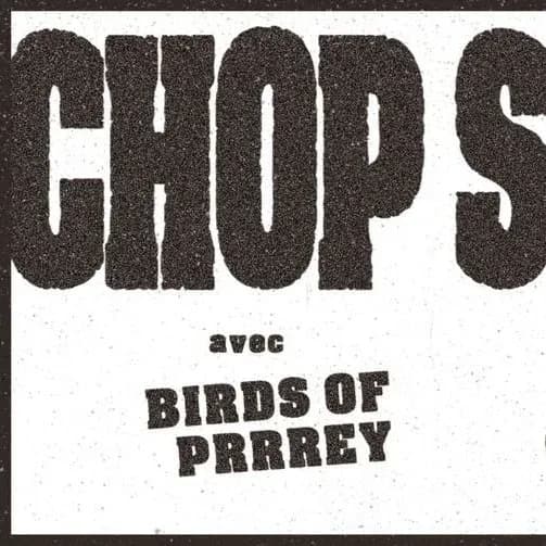 Chop Sue Me "lancement d'album" + Birds of Prrrey