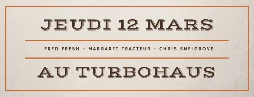 Concert folk/country/punk acoustique avec une pointe de comédie