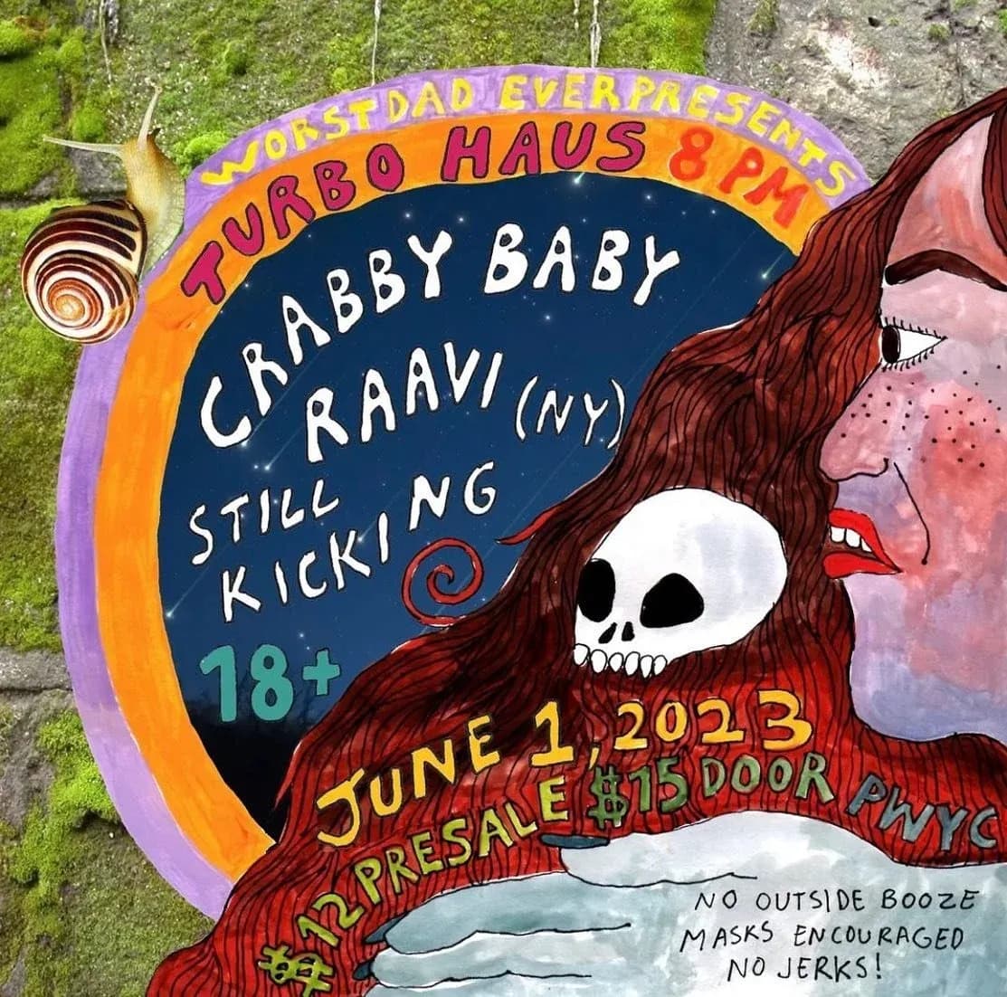 Crabby Baby + Raavi + Still Kicking