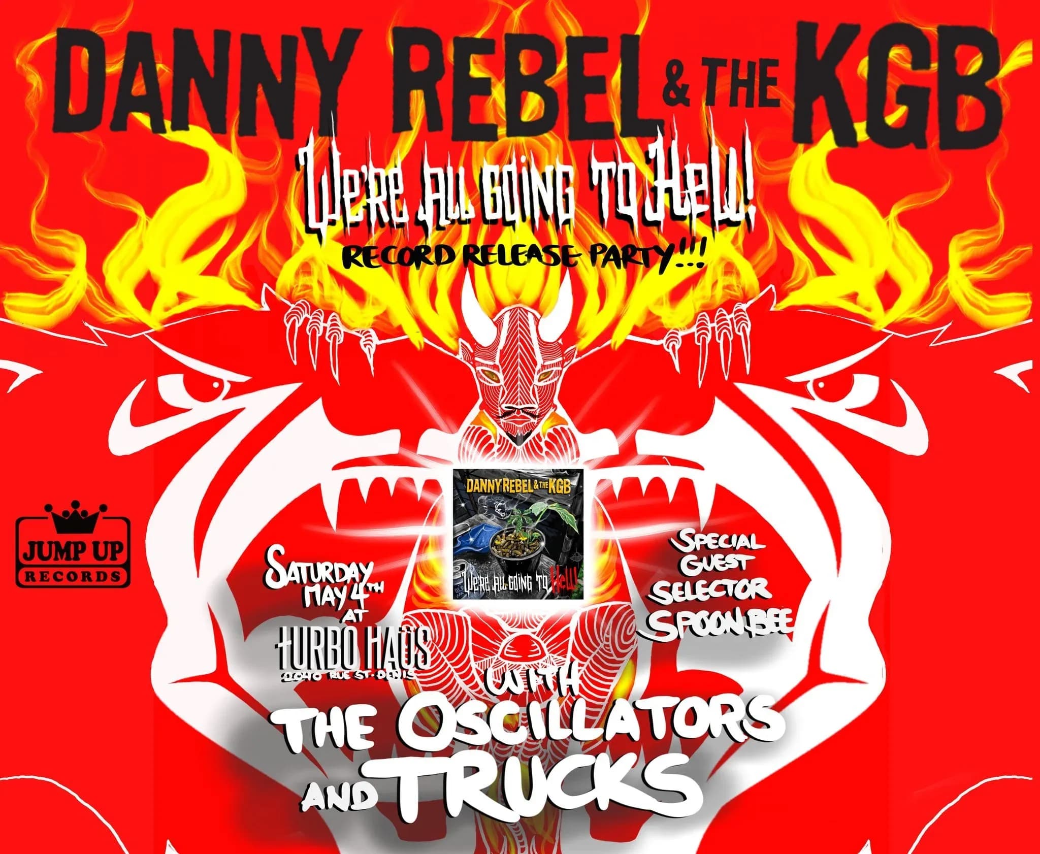 Danny Rebel & The KGB + The Oscillators + Trucks