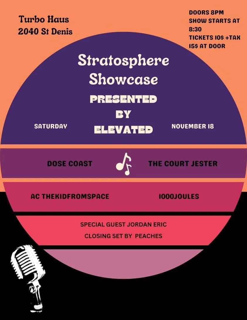 Dose Coast + The Court Jester + AC Thekidfromspace + 1000Joules