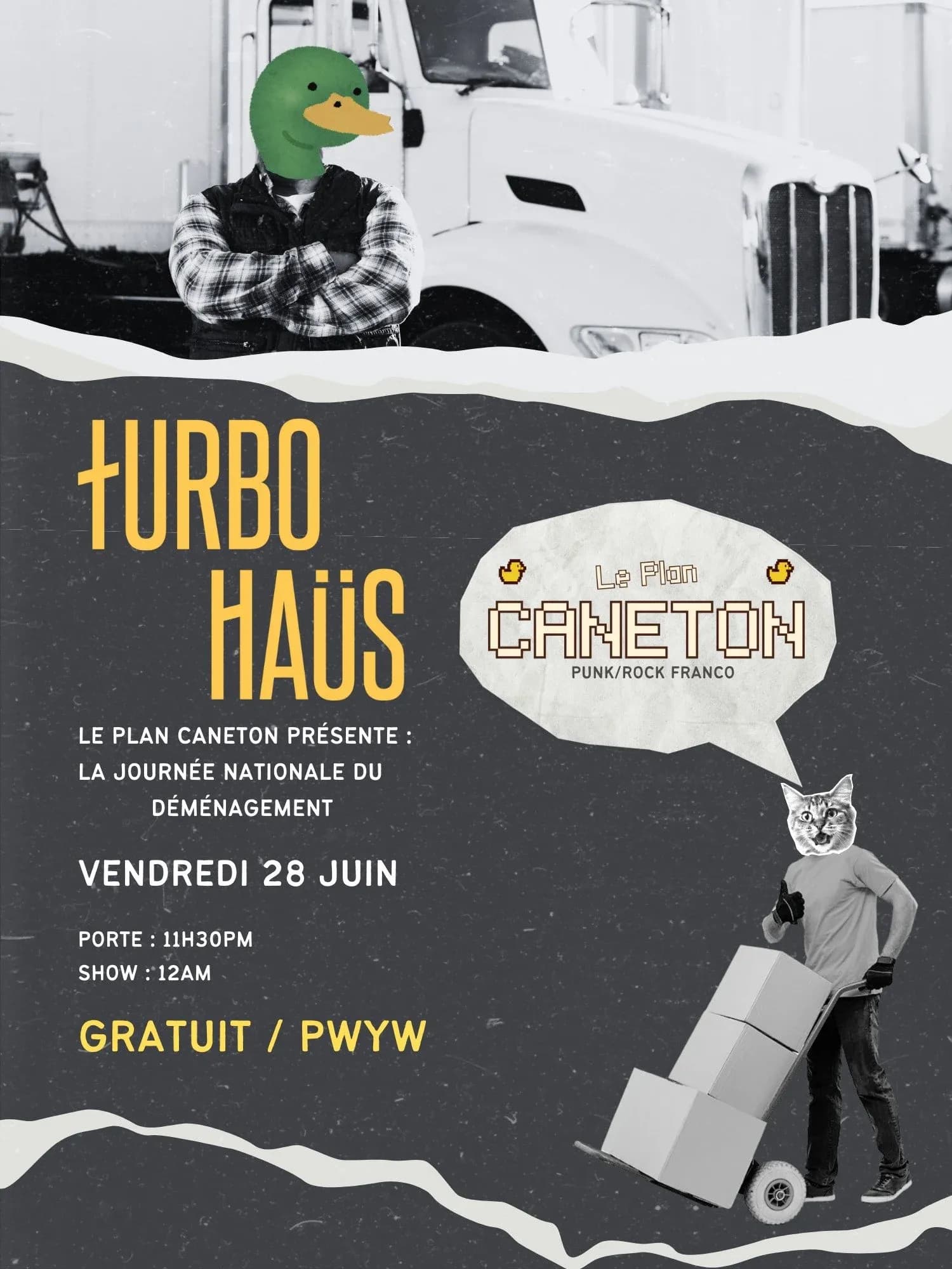 *** fin de soirée*** Le Clan Caneton