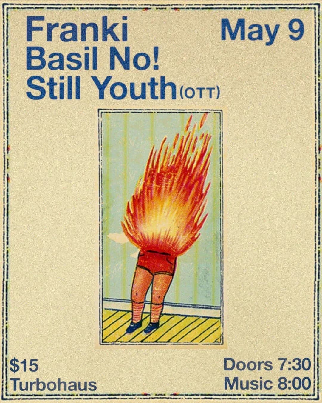 Franki + Basil No! + Still Youth