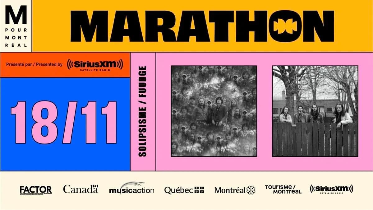 FUUDGE + Solipsisme // MARATHON M pour Montréal