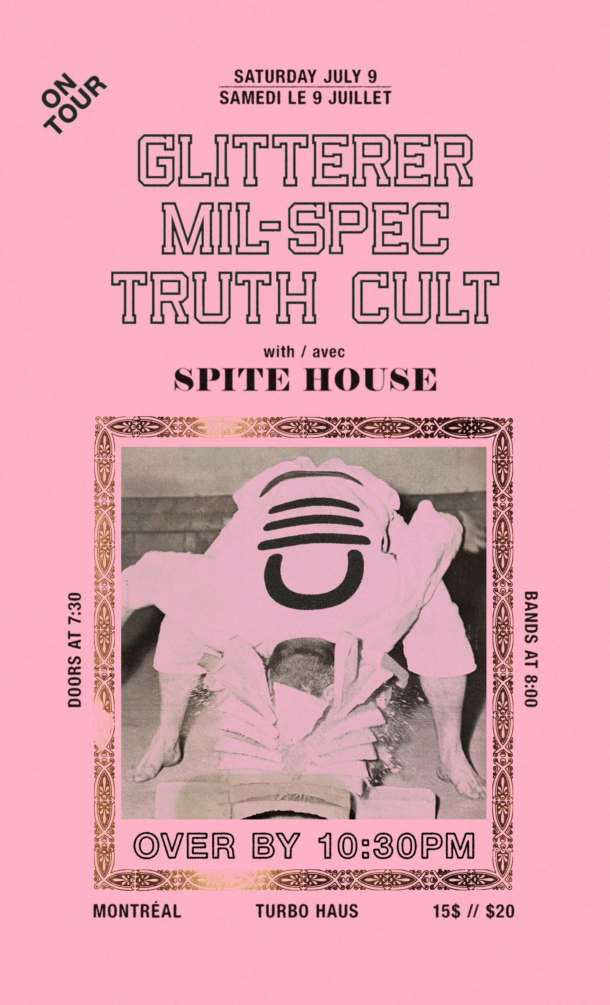 Glitterer + Mil Spec + Truth Cult + Spite House