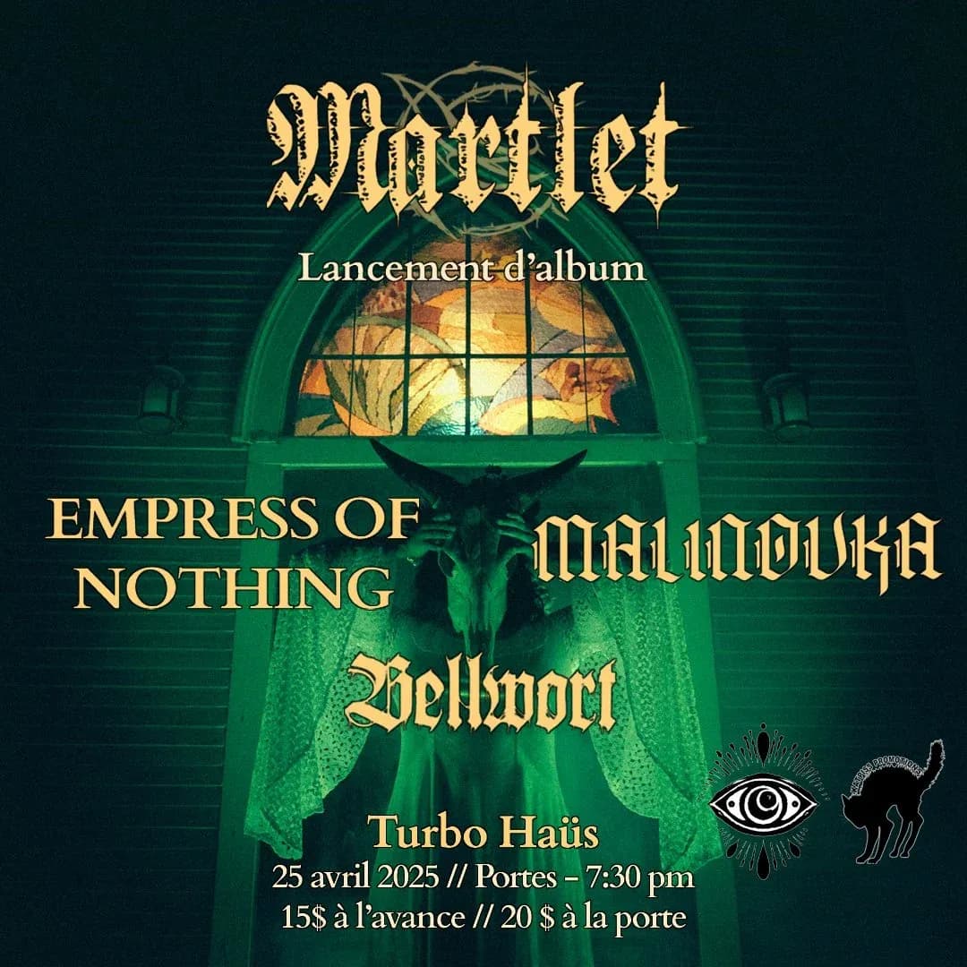 Martlet + Empress of Nothing + Malinovka + Bellwort