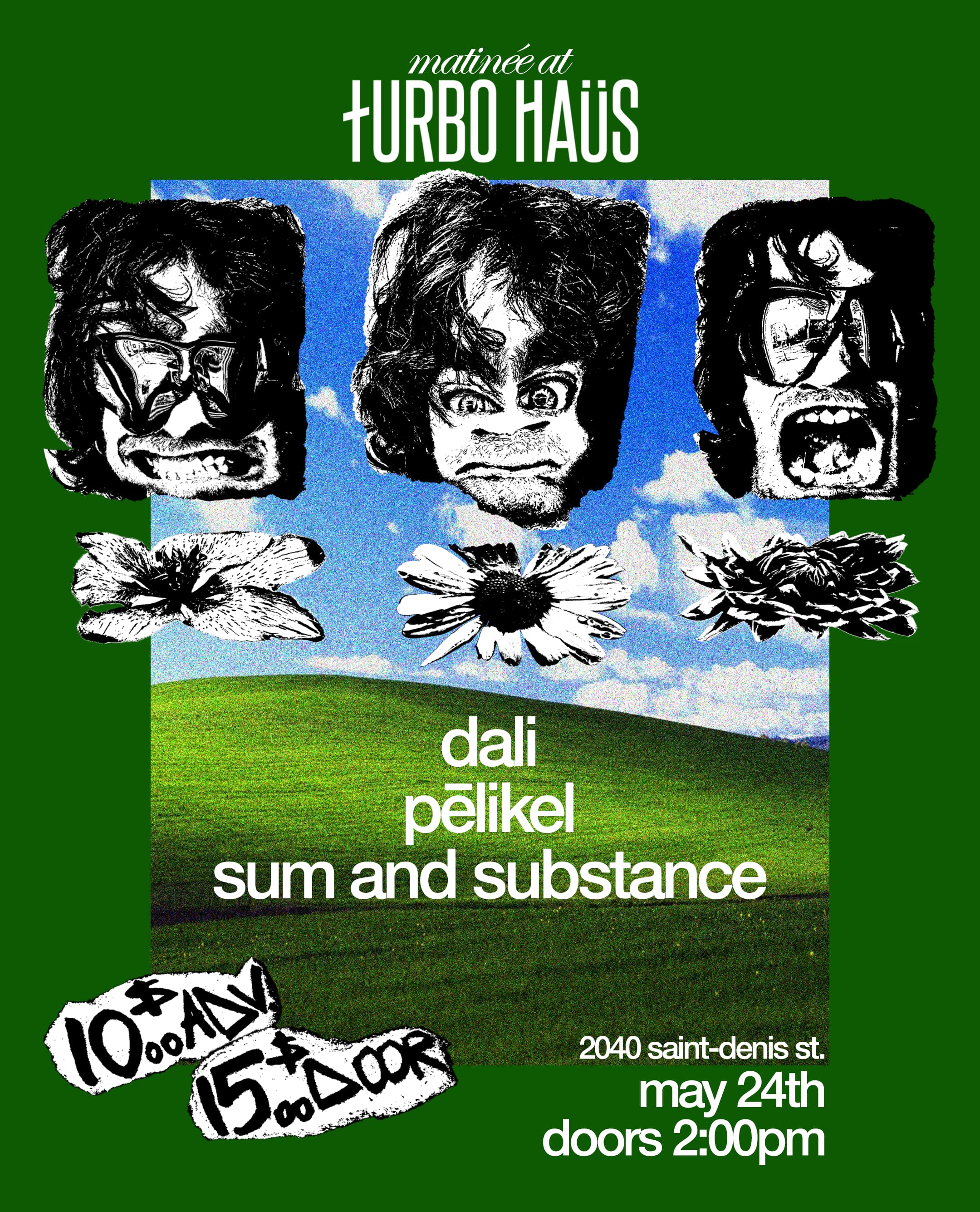 **MATINÉE: Sum and Substance + Pēlikel + Dali
