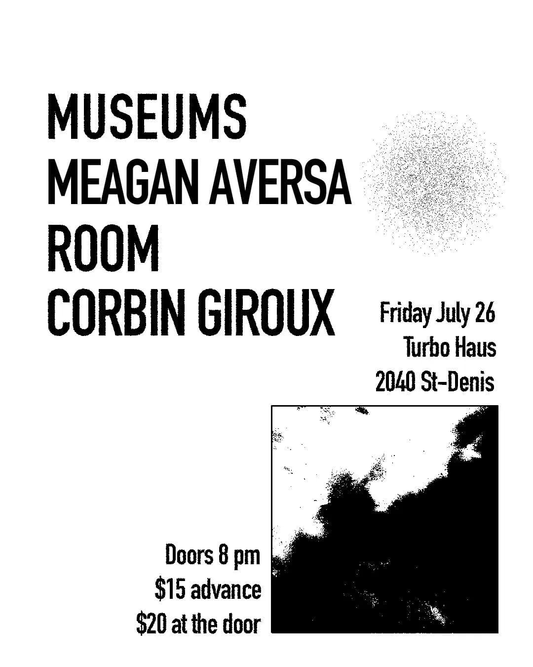 Museums + Meagan Aversa + Room + Corbin Giroux
