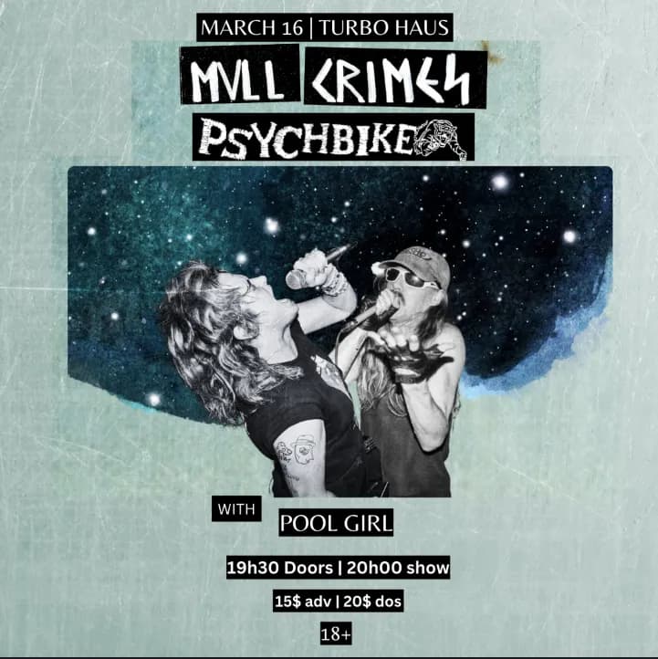 Mvllcrimes + Psychbike + Pool Girl