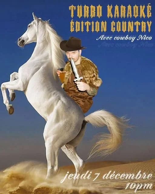 Parté Karaoké Édition Country avec Nico!