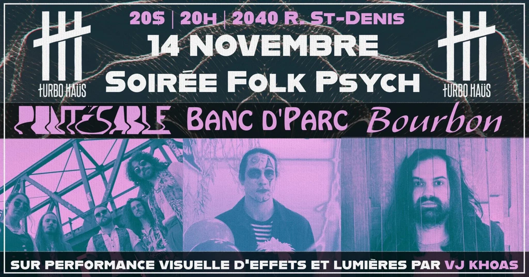 Pontésable + Banc d'Parc + Bourbon