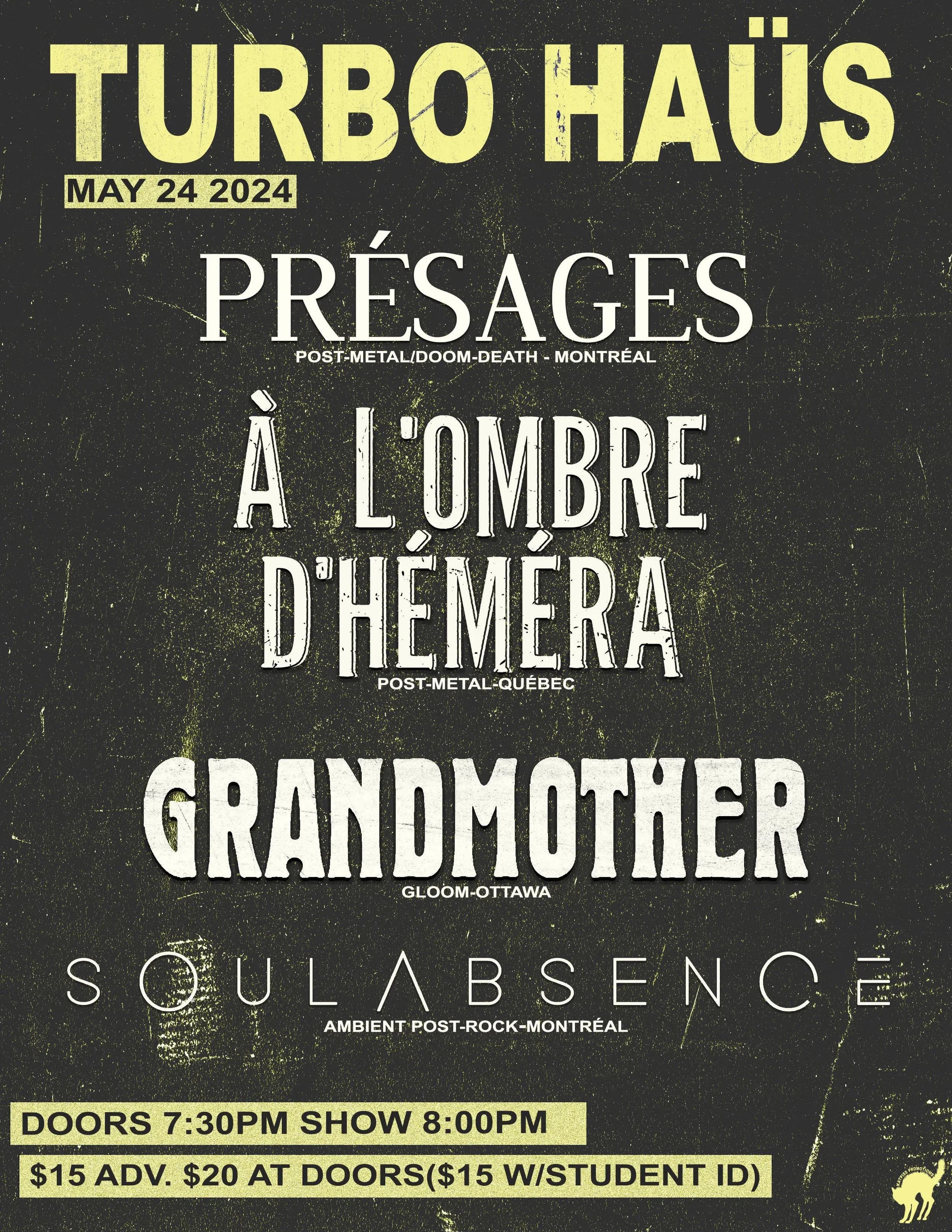Présages + À l'Ombre d'Héméra + Grandmother + Soul Absence