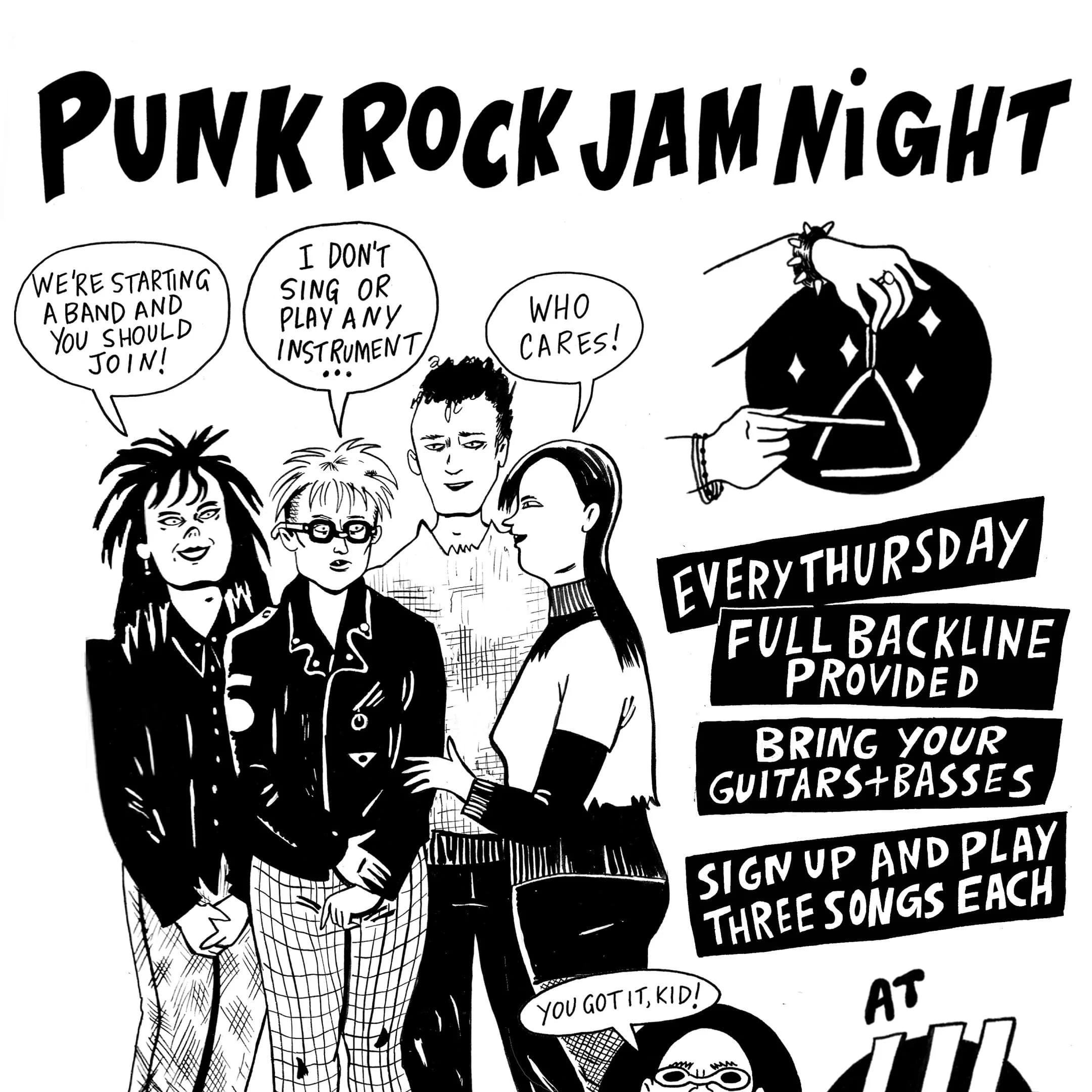Punk Rock Open Mic/Jam
