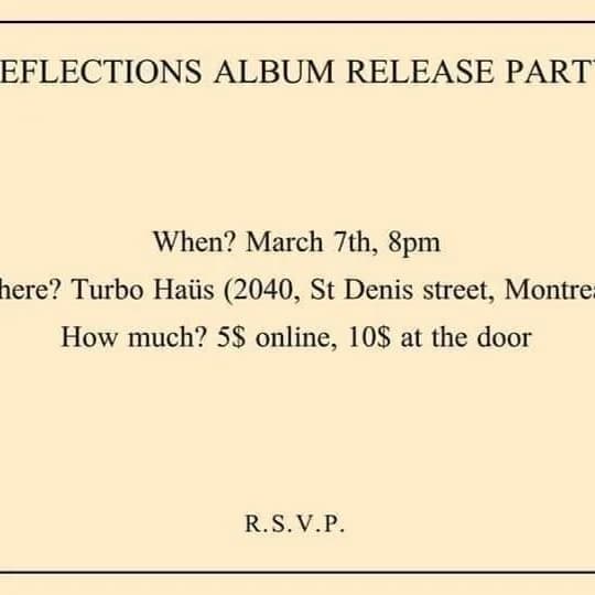 Reflections Album Release Party
