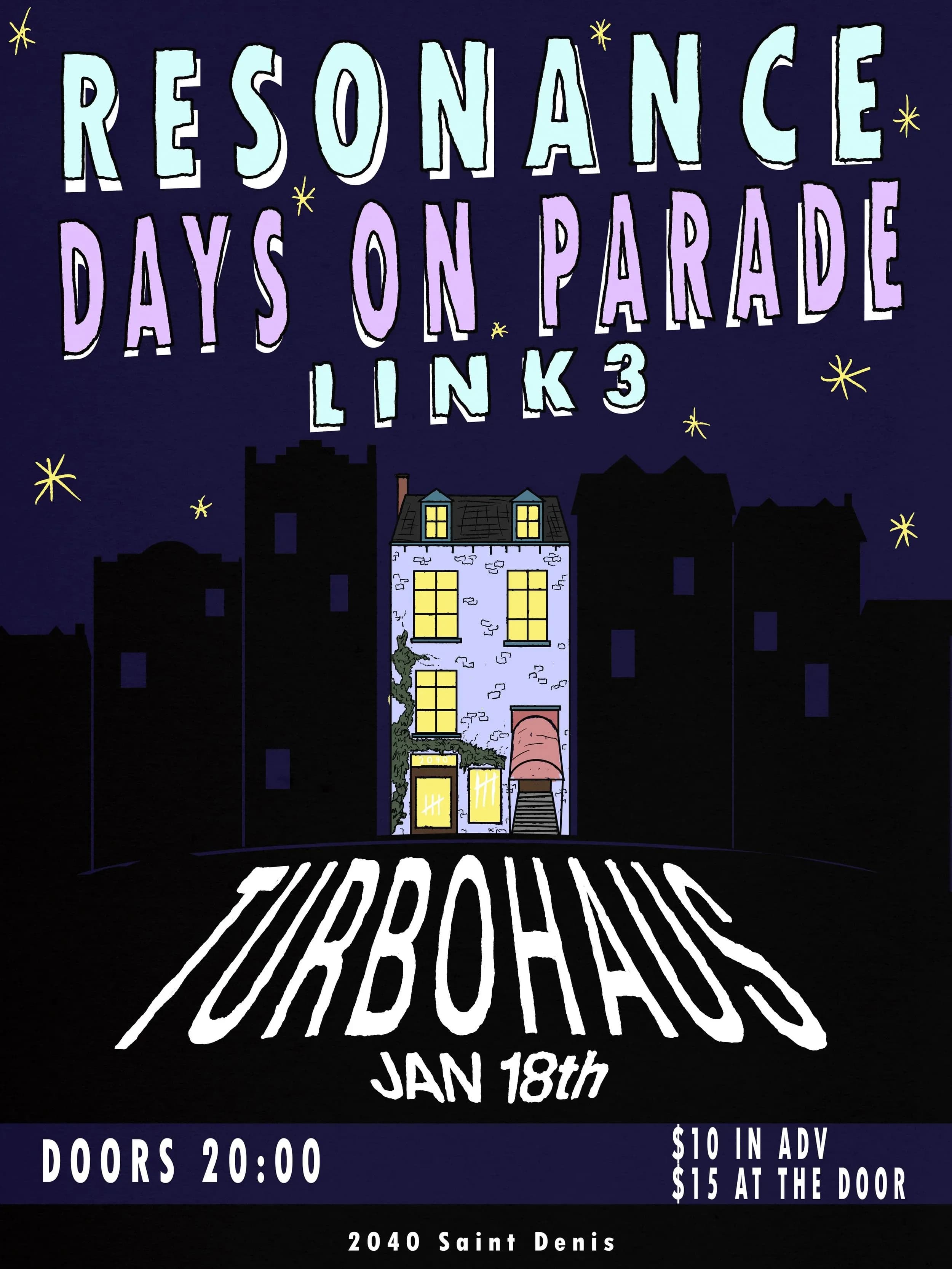 Resonance + Days On Parade + Link3
