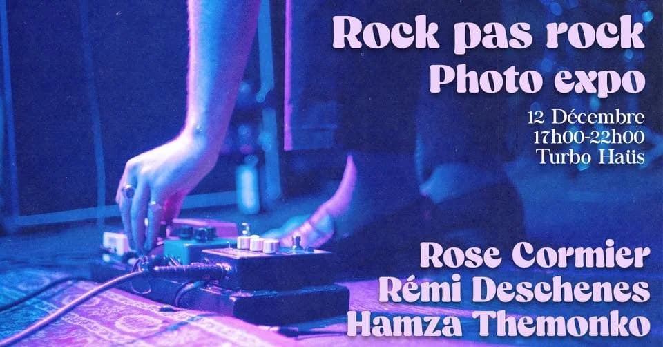 Rock pas Rock: Photo expo