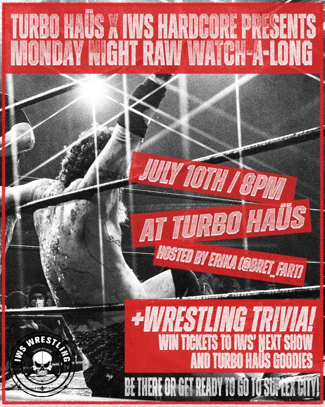 Soirée "Monday Night Raw Watch-a-Long" avec "Wrestling Trivia"