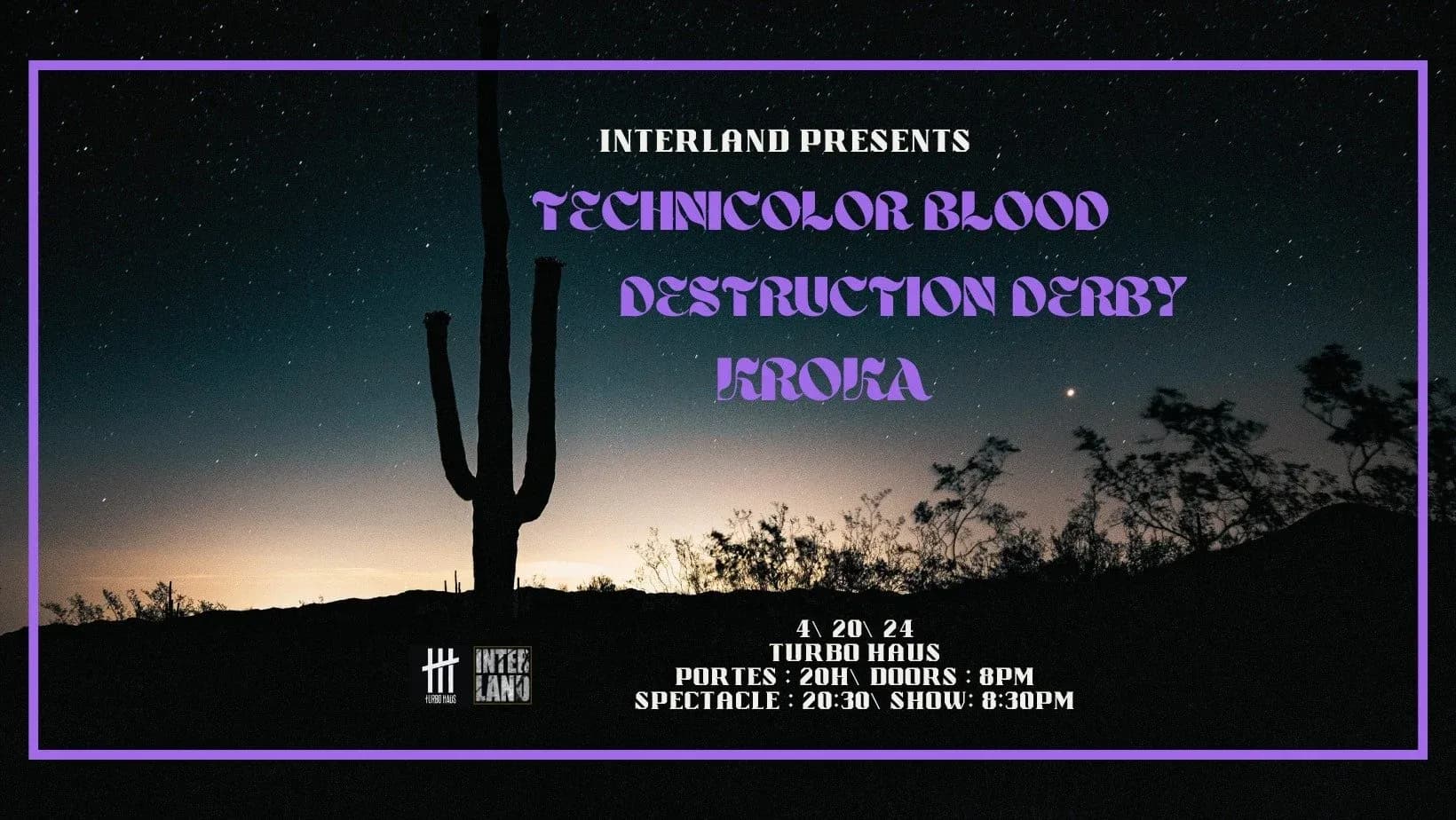 Technicolor Blood + Destruction Derby + Kroka