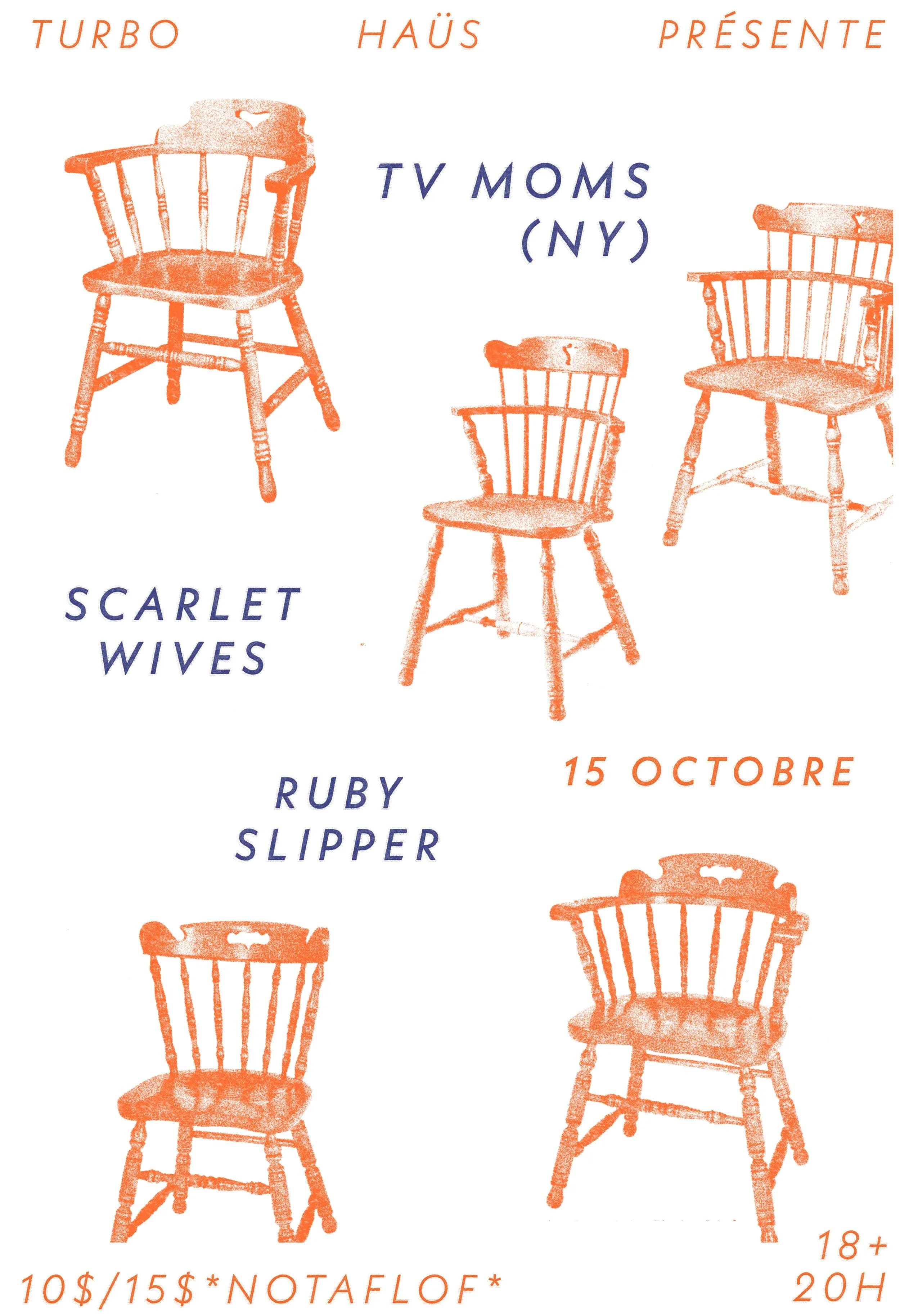 TV Moms + Scarlet Wives + Ruby Slipper