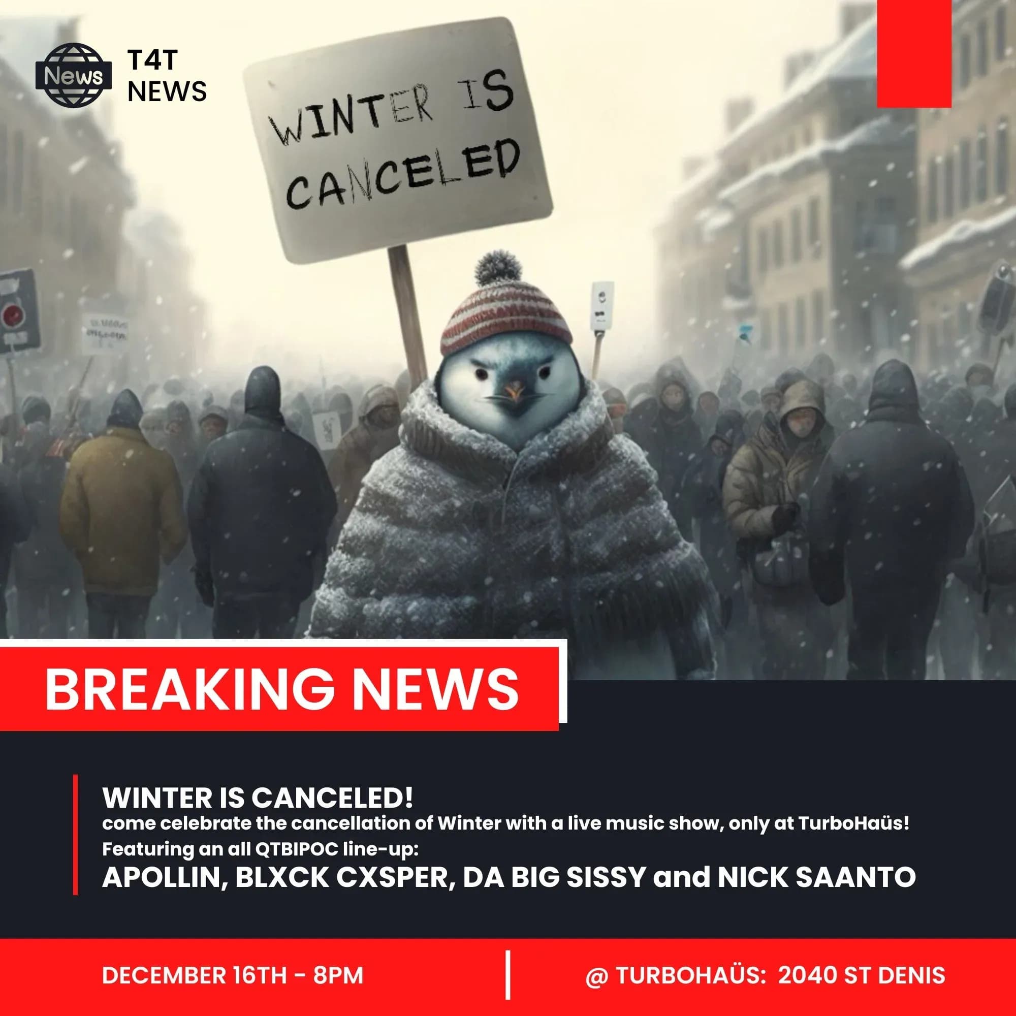 Winter is Cancelled - Apollin, Blxck Cxsper, Da Big Sissy, and Nick Saanto