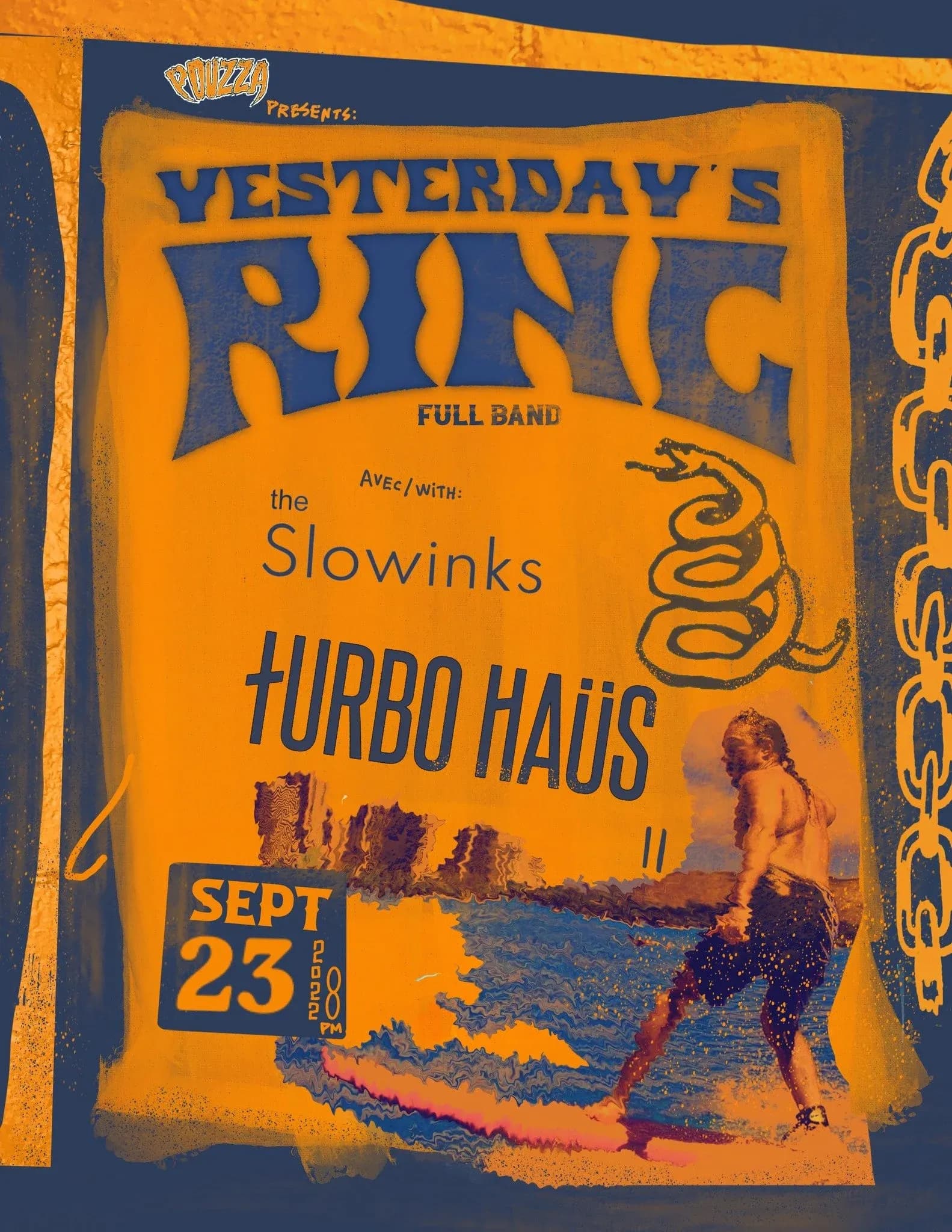 Yesterday's Ring ( Full band ) + The Slowinks